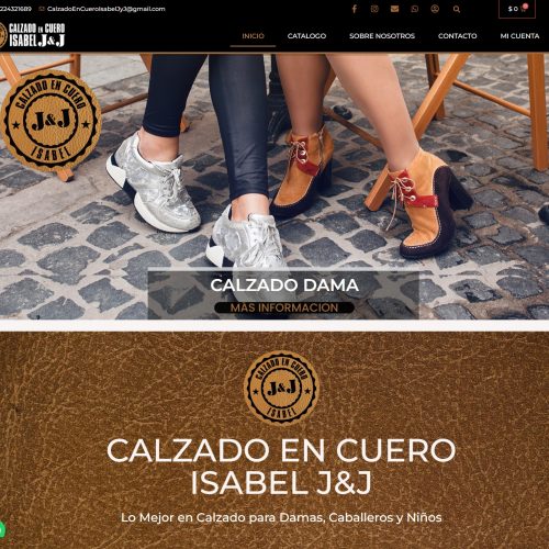 Calzado en Cuero Isabel J&J